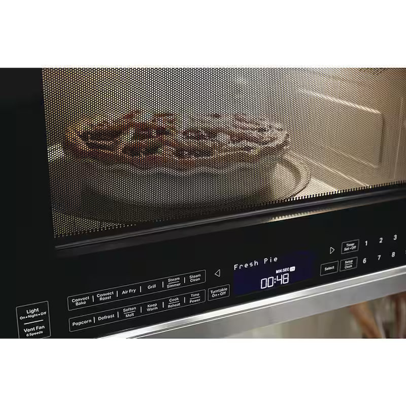 1800-Watt Over the Range Microwave with Air Fry F184049