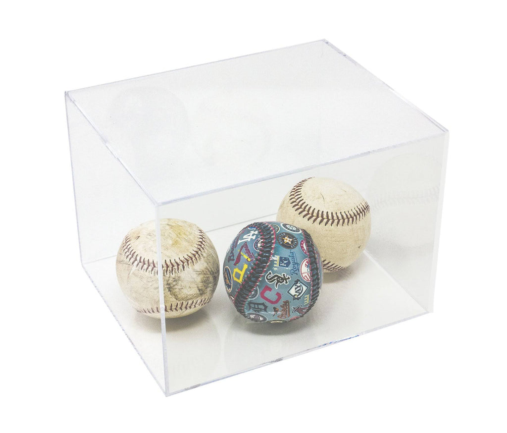 Clear Acrylic Display Case with Black Risers D846935