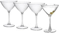 Set Of 4 Bpa-Free Tritan Martini Glass Q1512