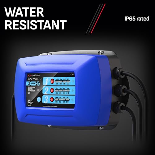 Two-Bank On-Board Marine Battery Charger, 15 Amps, 12 Volt X628