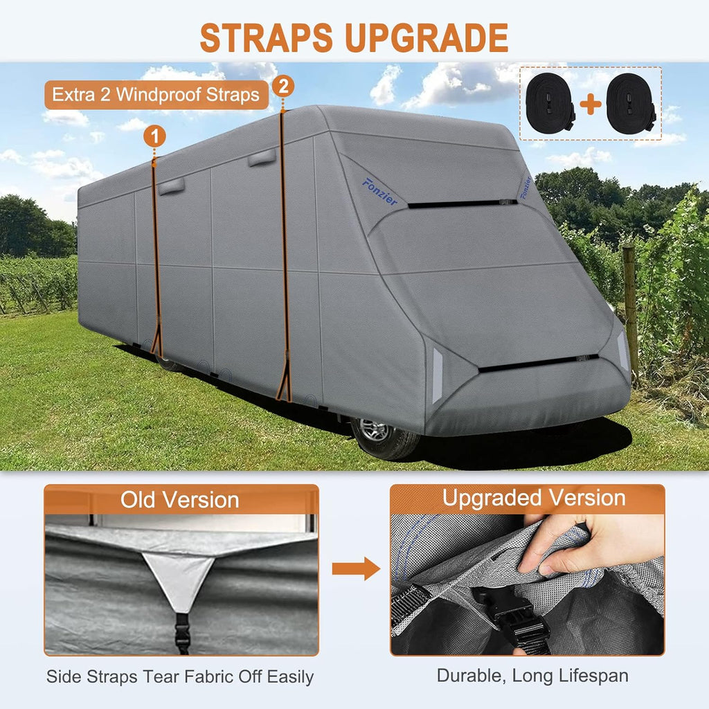 RV Cover Heavy Duty Anti-UV Rip-Stop P58843