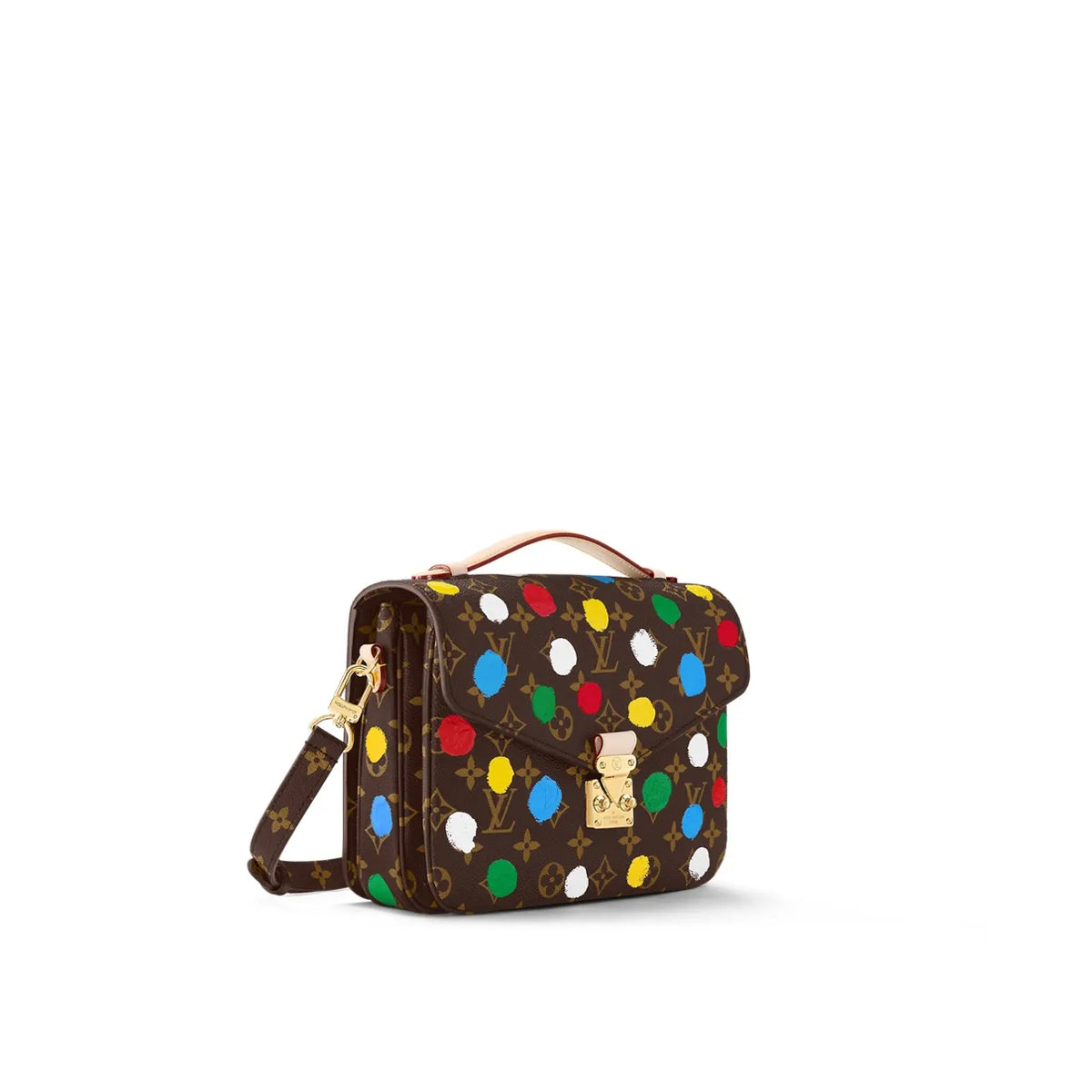 Canvas Messenger Bag Large Capacity Embroidered Letters Handbags V778