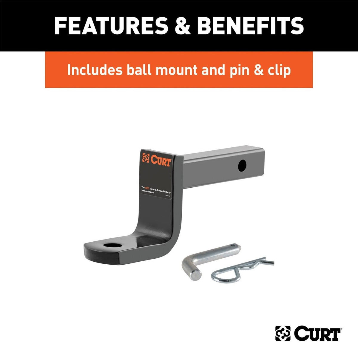 Class 2 Trailer Hitch with Ball Mount A26431