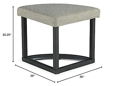 Brown Coffee Table with Stools F485