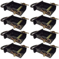 8 Removable D-Ring Stake Pockets for Flat Beds and Utility Trailers N260