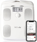 Soft White Full Body Composition Analyzer Scale L82487