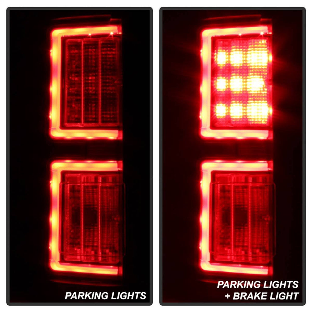 Black Light Bar LED Tail Lights S9816