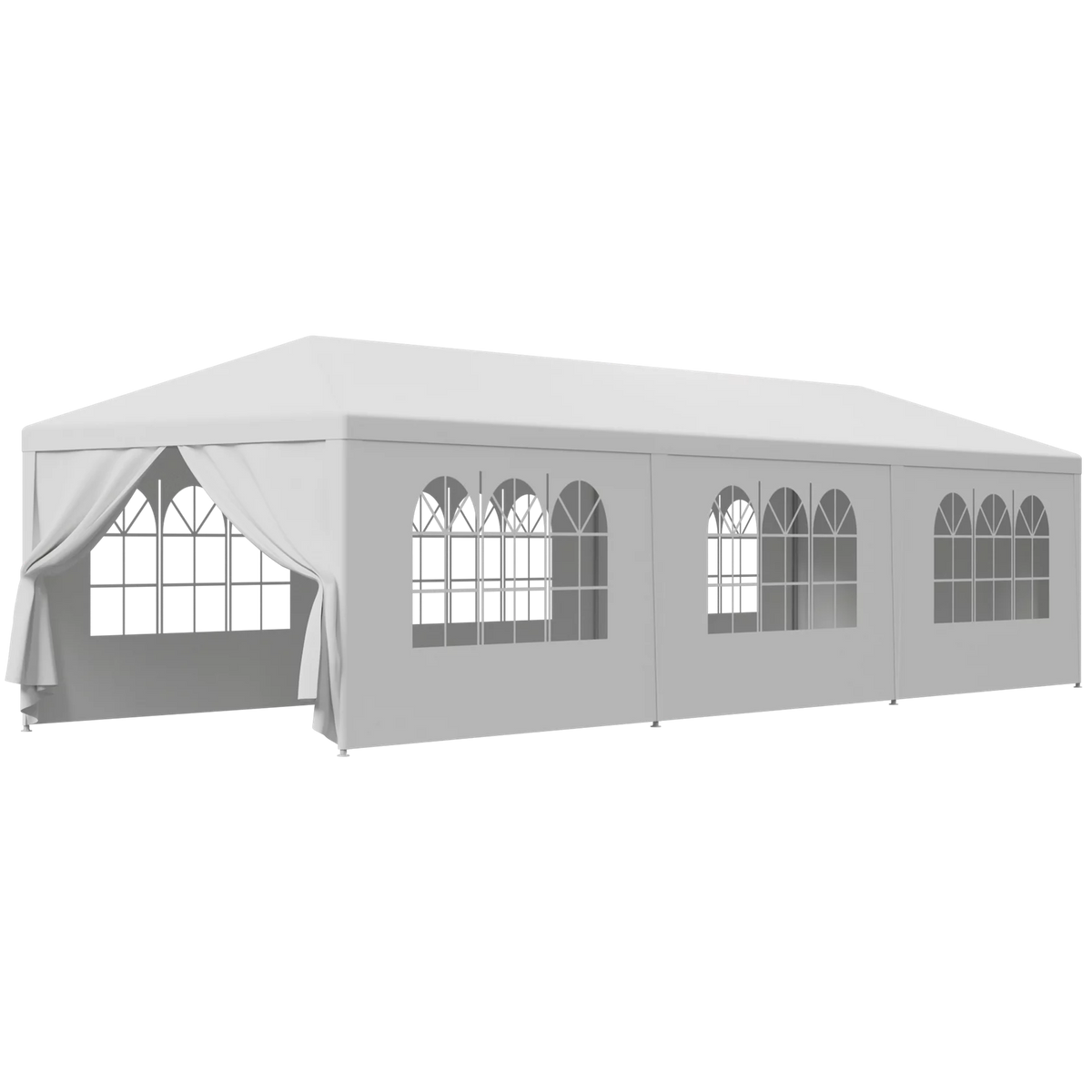 10'x30' White Outdoor Party Tent O6193