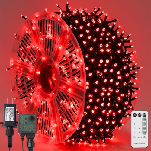 1000 LED 328 FT Waterproof String Lights with Remote & 8 Modes S785178