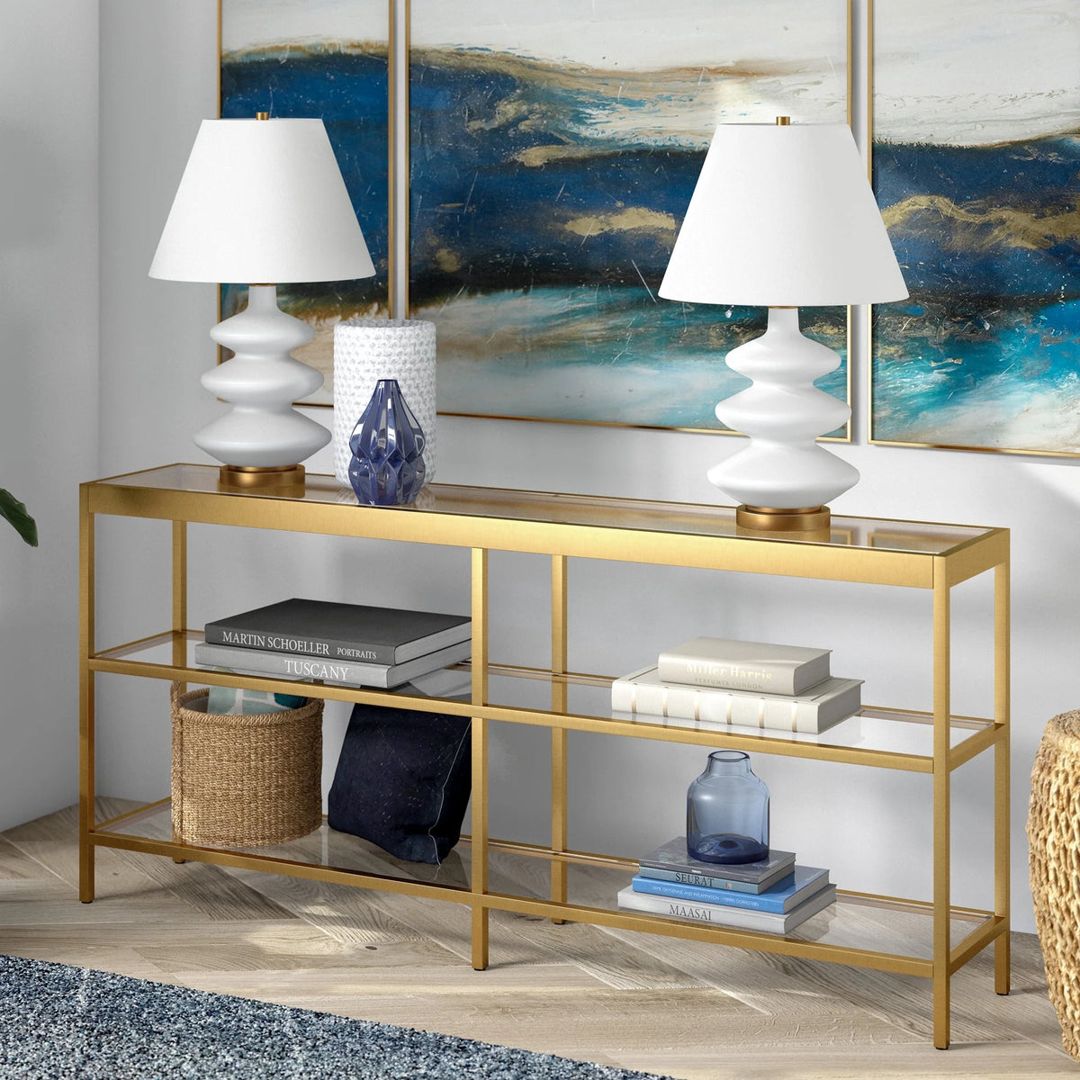 64" Wide Rectangular Console Table I481298