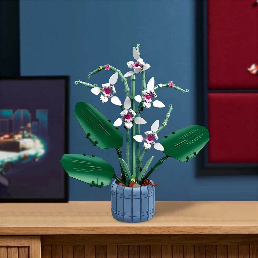 White Orchid Building Block Set Y524