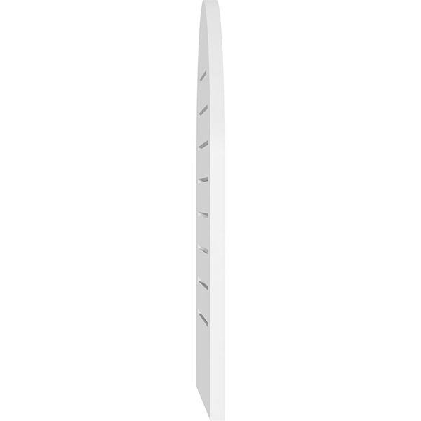 Round Top Surface Mount PVC Gable Vent Y414638