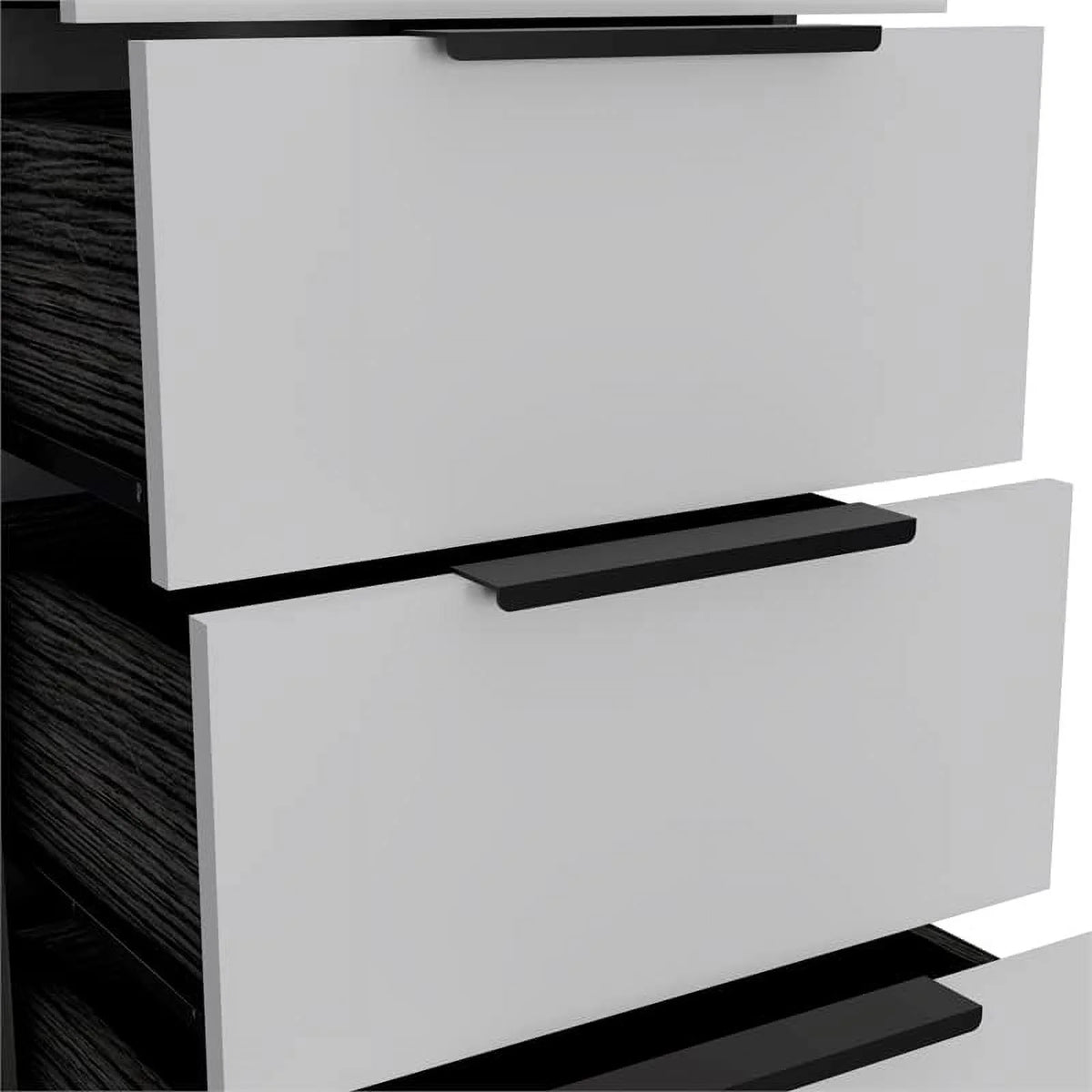 Modern 5-Drawer Engineered Wood Dresser E346490