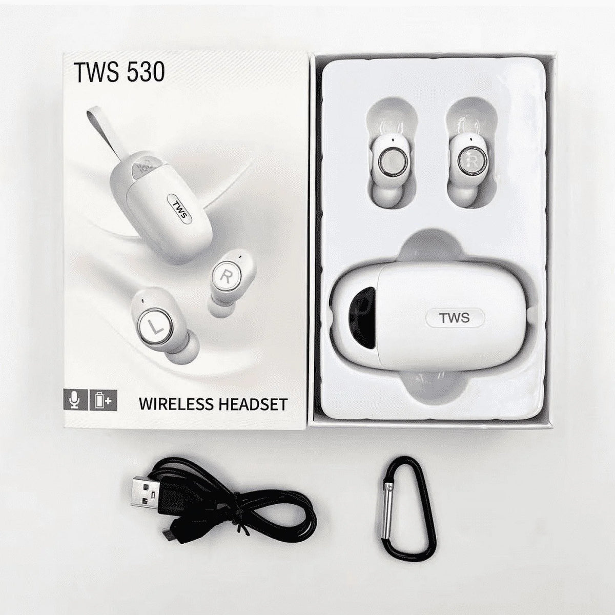 Wireless Earbuds with 2000mAh Charging Case R9742