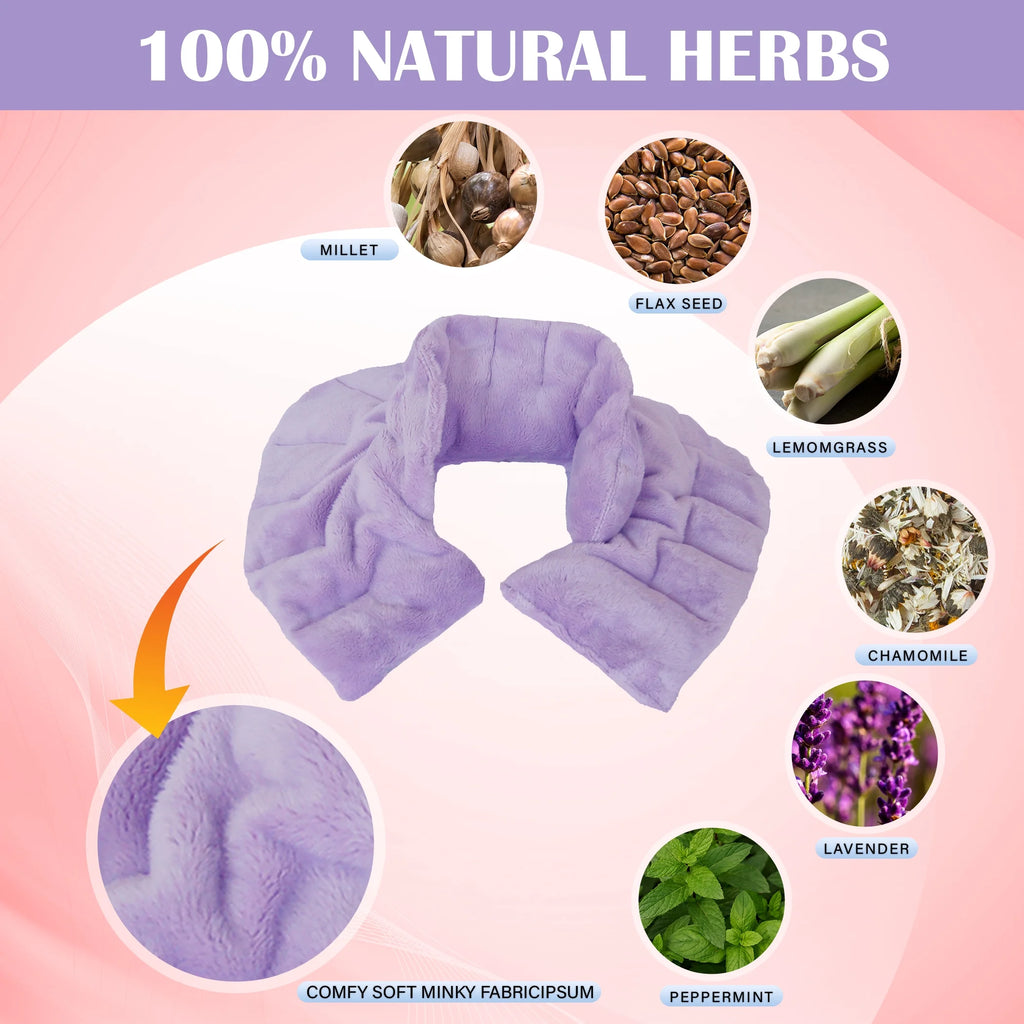 Lavender Herbal Neck & Shoulder Wrap I5021