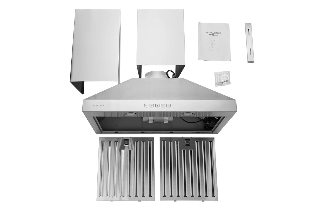 30” Wall Mount Range Hood Stainless Steel L265874