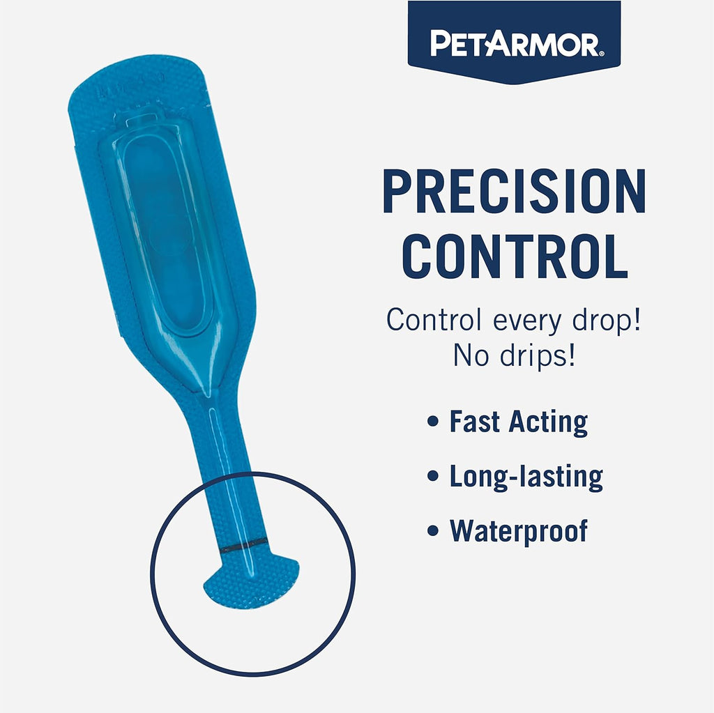 PETARMOR Plus Topical Flea and Tick Prevention for Dogs, 6 Count Pack of 2 K8356