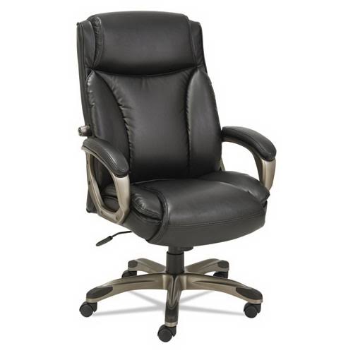 Black Leather High-Back Task Chair J874158