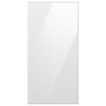 White Glass Top Panel for 4-Door French Door Refrigerator D2611